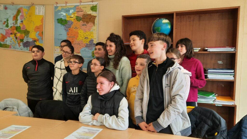 Rencontre avec la réalisatrice Clémentine Carrié au collège Pyrénées de Tarbes